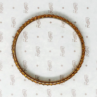 Autumnal Glitter Celluloid & Rhinestone Bangle