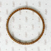 Autumnal Glitter Celluloid & Rhinestone Bangle