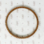Autumnal Glitter Celluloid & Rhinestone Bangle