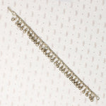 Indian Silver Dancing Anklet with Bells
