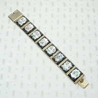 Colorful Enamel Turkish Panel Bracelet
