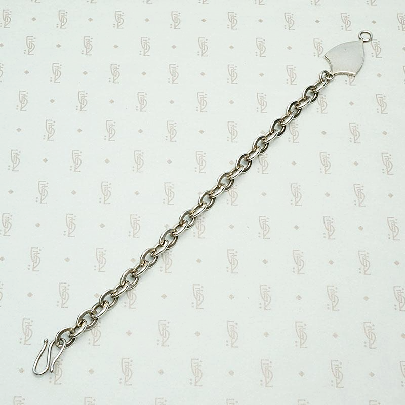 Artisan Identity Bracelet with Hand Engraving