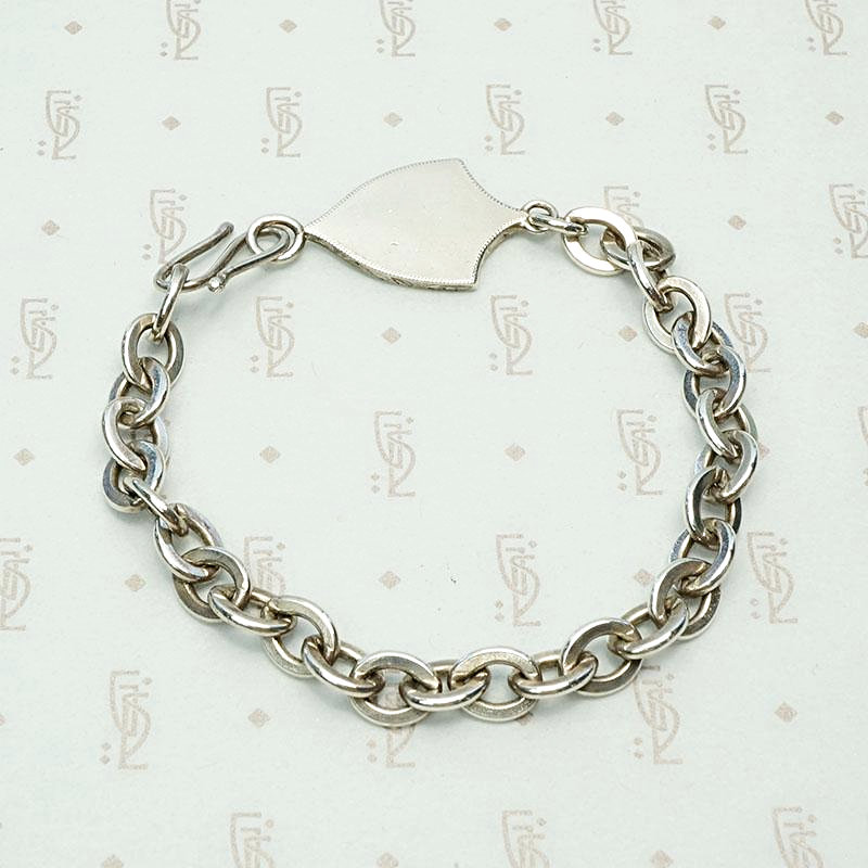 Artisan Identity Bracelet with Hand Engraving