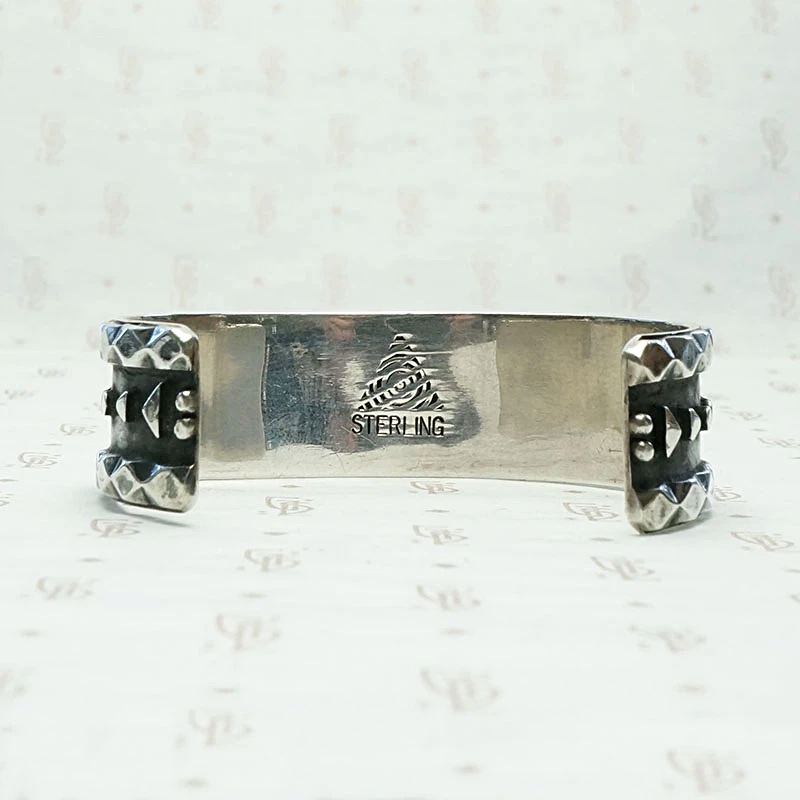 Child's Charming Cuff Bracelet in Silver & Turquoise