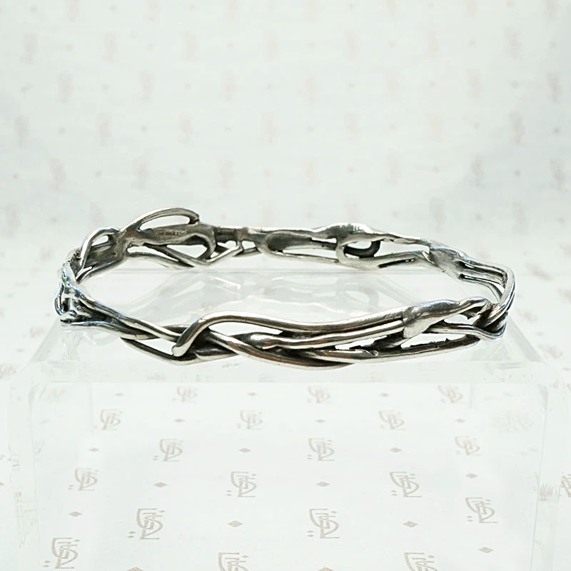 Phyllis Sklar Modernist Bramble Bangle 
