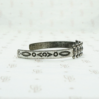 Child's Cuff Bracelet with Rivets & Rockers