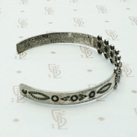 Child's Cuff Bracelet with Rivets & Rockers