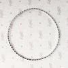 Edgy Twisted Plait Sterling Silver Bangle 