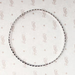 Edgy Twisted Plait Sterling Silver Bangle 