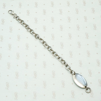 Vintage Sterling Silver Identity Bracelet