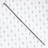Vintage Light Weight Engraved Silver Bracelet