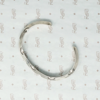 Cool Slim Native American Sterling Cuff