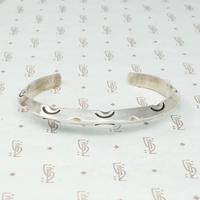 Cool Slim Native American Sterling Cuff