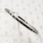 Mid Century Engraved Sterling Silver Bangle Bracelet