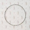 Mid Century Engraved Sterling Silver Bangle Bracelet
