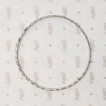 Mid Century Engraved Sterling Silver Bangle Bracelet