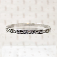 Gorgeous Vintage Danecraft Sterling Bangle