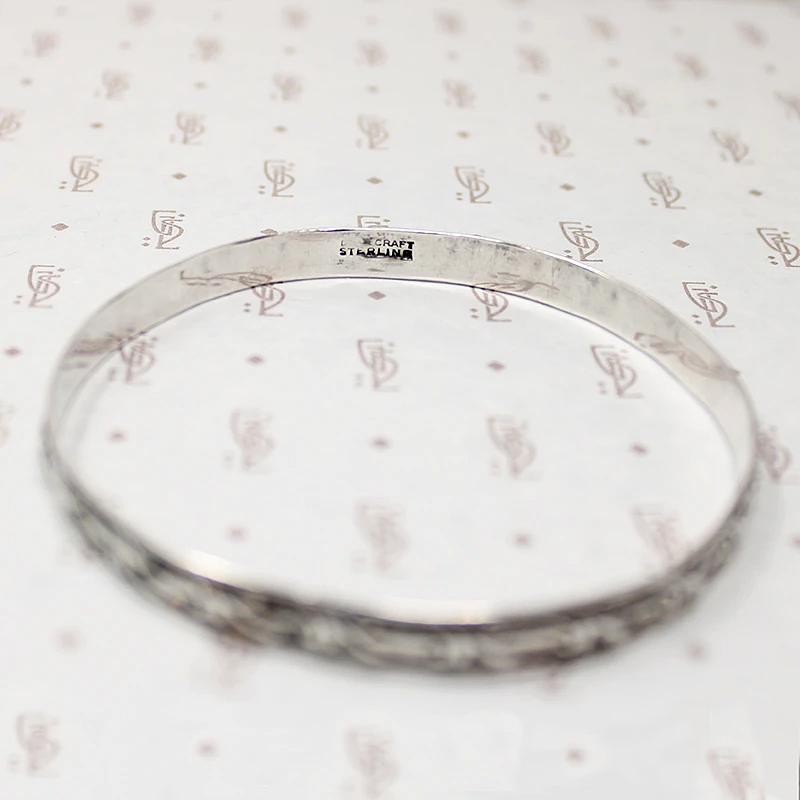 Gorgeous Vintage Danecraft Sterling Bangle