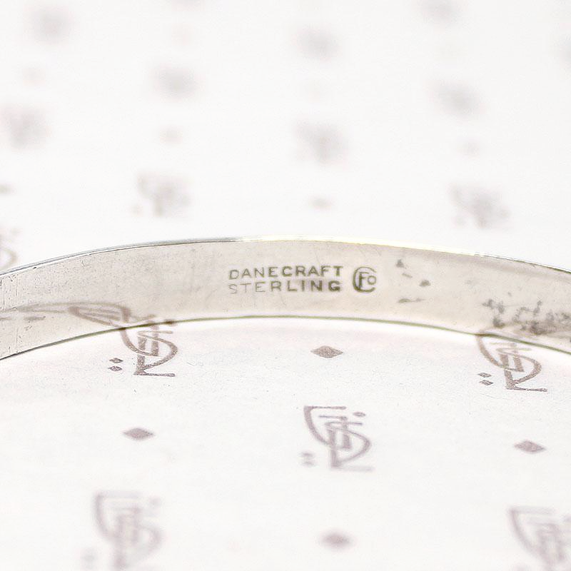 Danecraft Acorn & Oak Sterling Silver Bangle