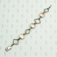 Foster & Bailey Pâte de Verre Sterling Bracelet