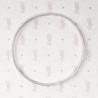 Subtly Hammered 1970s Brutalist Silver Bangle