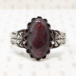 Gorgeous Jasper Hand Made Silver Cuff Bracelet