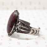 Gorgeous Jasper Hand Made Silver Cuff Bracelet