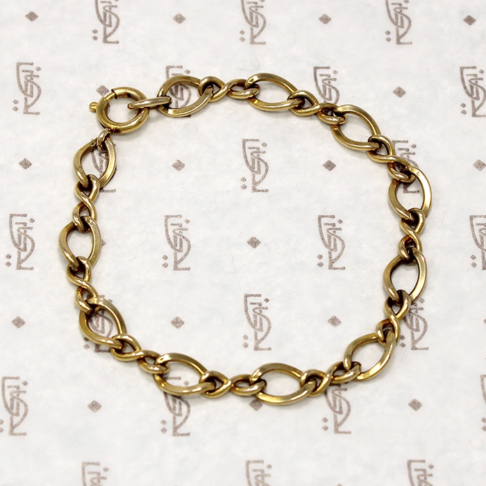 Classic Vintage Figaro Chain Bracelet