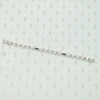 Exquisite Filigree Diamond & Sapphire Line Bracelet