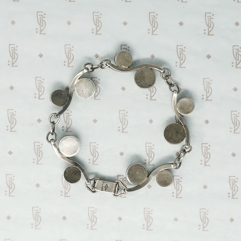 Japanese Modernist Silver Bracelet