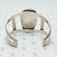 Edgy Vintage Turquoise Cuff Bracelet