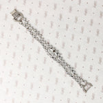 Glittering Mid Century Glamour Rhinestone Bracelet