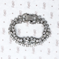 Sparkling Vintage Rhinestone Bracelet