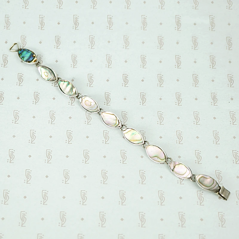 Luminous Abalone Taxco Bracelet