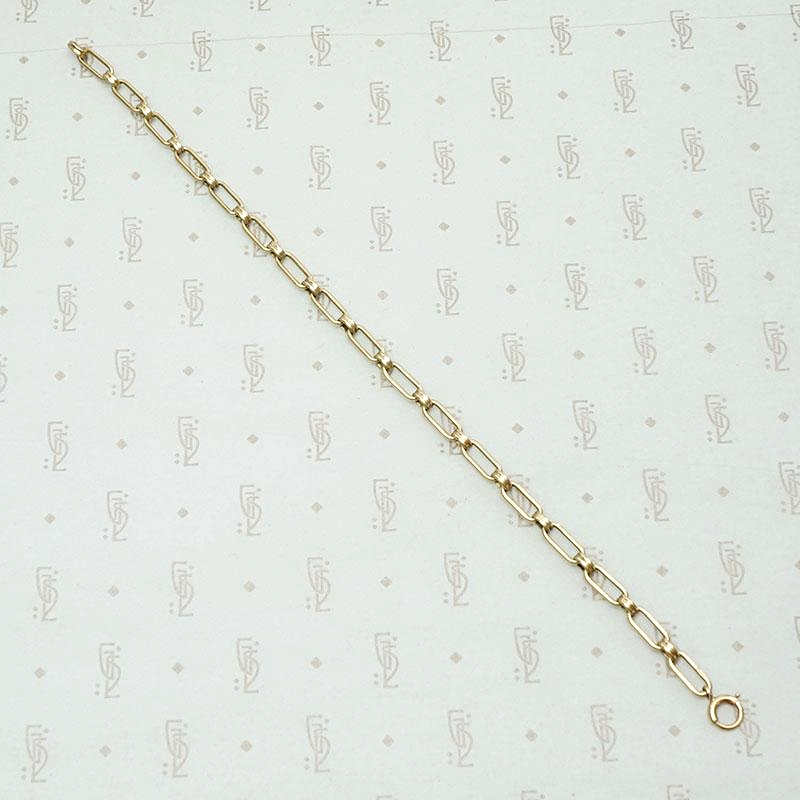Vintage Paperclip Chain Bracelet