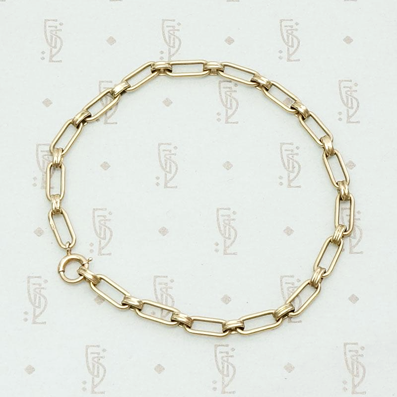 Vintage Paperclip Chain Bracelet