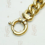 Sumptuous Beauty 18k Gold Italian Bracelet