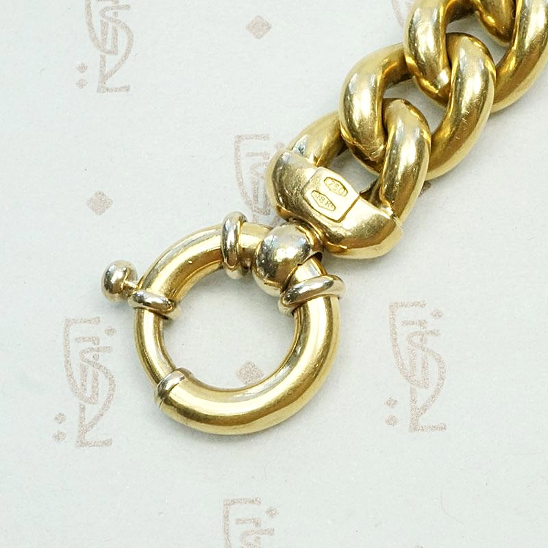 Sumptuous Beauty 18k Gold Italian Bracelet