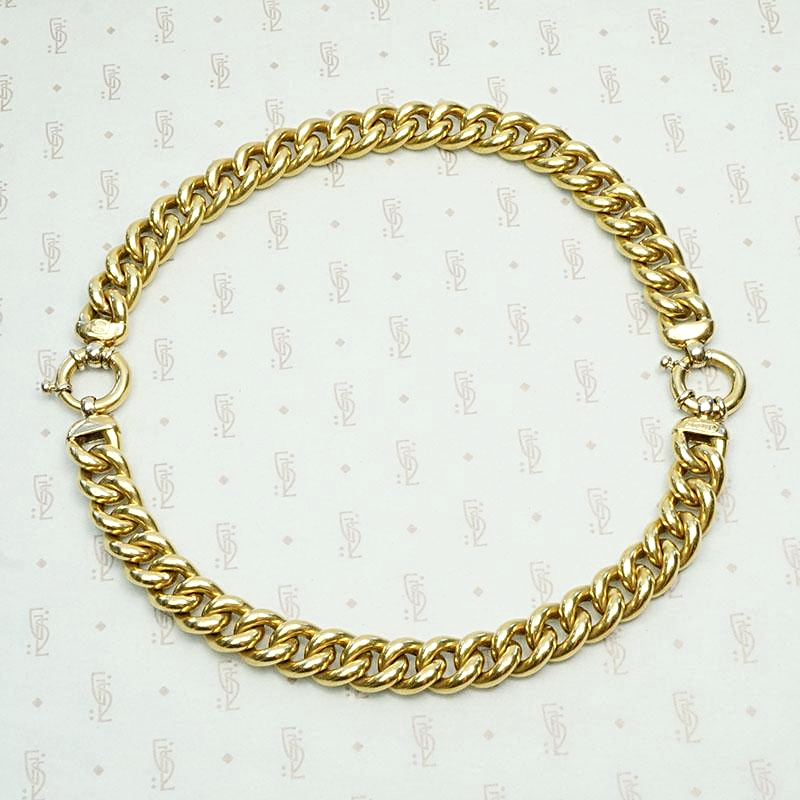 Sumptuous Beauty 18k Gold Italian Bracelet