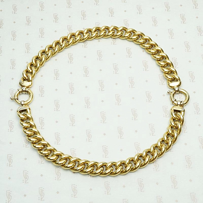 Sumptuous Beauty 18k Gold Italian Bracelet
