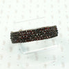 Mouthwatering Wide Bohemian Garnet Bangle