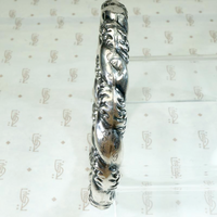 Victorian Repoussé Bracelet with Personal Inscription 