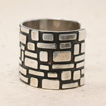Goddess Sterling Silver Overlay Cuff by JAE