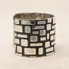 Goddess Sterling Silver Overlay Cuff by JAE