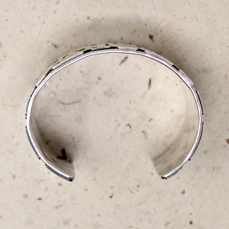 Goddess Sterling Silver Overlay Cuff by JAE