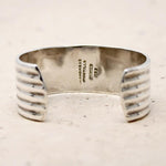 Early Handmade Mantilla Sterling Silver Cuff
