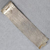 Edwardian Wide & Flexible Silver Plate Bracelet