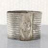 Edwardian Wide & Flexible Silver Plate Bracelet