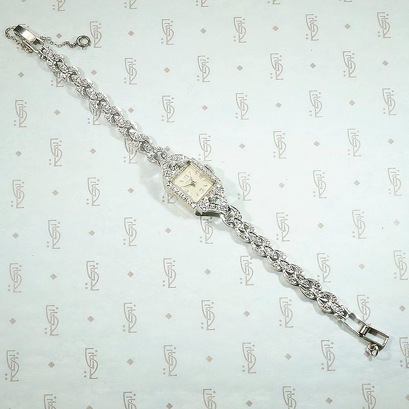 white gold and diamond ladies' watch by Lyceum