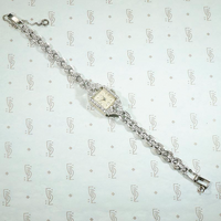 white gold and diamond ladies' watch by Lyceum